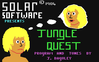 Jungle Quest Title Screen